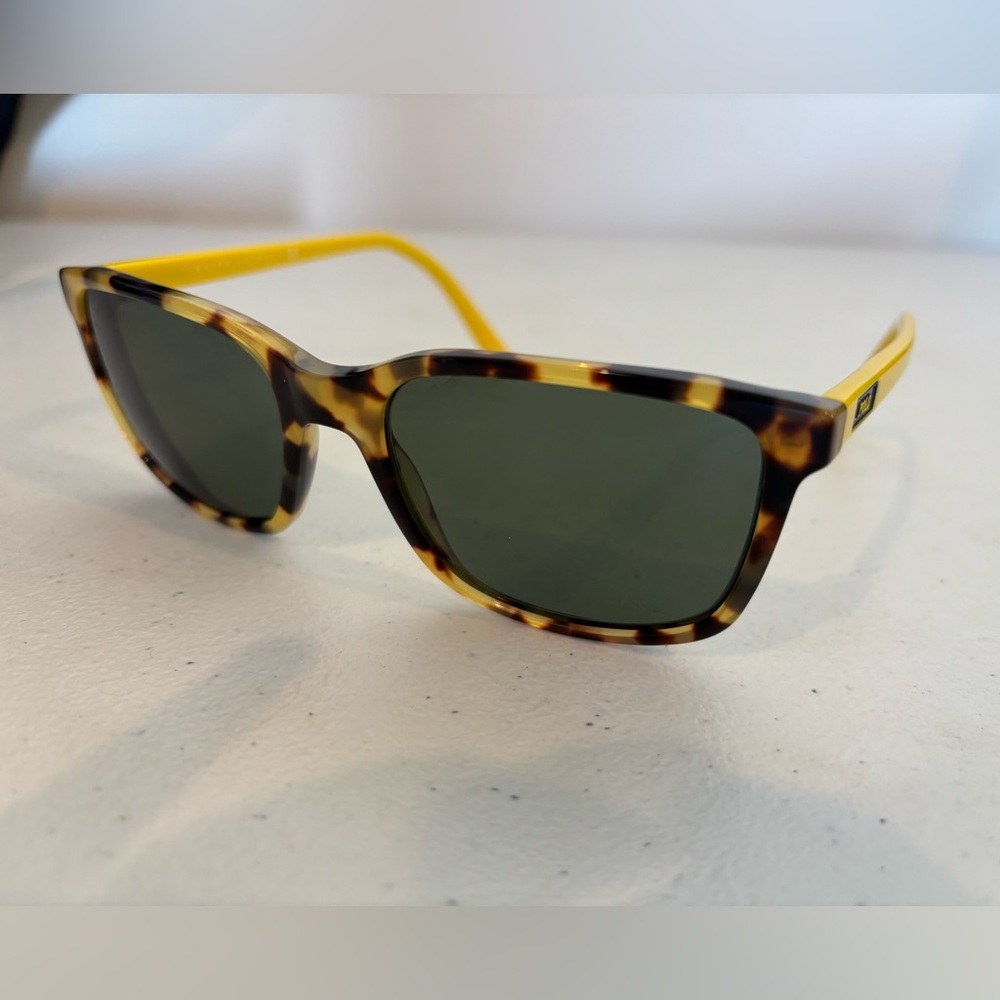 Retro Polo Ralph Lauren Sunglasses Frames - Tortoise shell & yellow